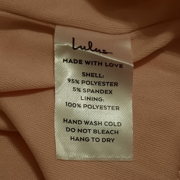 Lulu's Dress Womens Large Pink Off Shoulder Mini Reason To Celebrate Bodycon - Picture 4 of 4